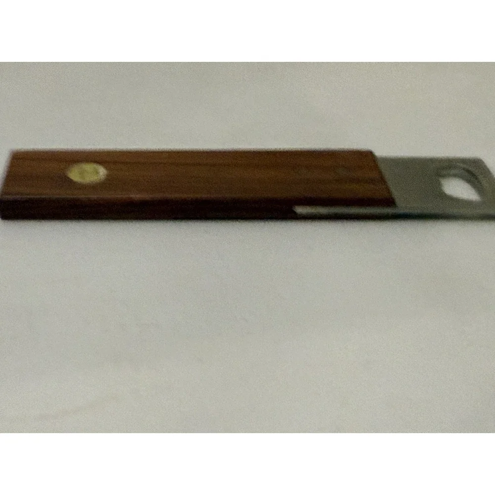 Vintage Denmark Teak‎ Wood Bottle Opener Mid Century Modern MCM Bar Tool Retro